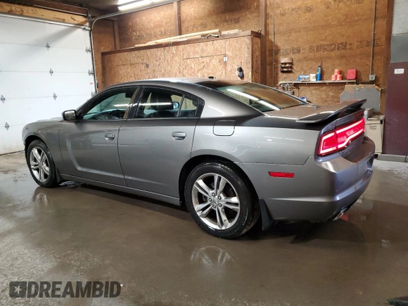 2012 Dodge Charger SXT with VIN 2C3CDXJG1CH183855, listed as a Copart auction lot 53055585 with 181,682 mi miles and Salvage Title. Bid and sale history available at carsss.com. Image 2.