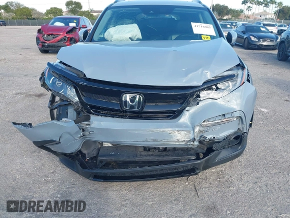 2022 Honda Pilot Special Edition with VIN 5FNYF6H29NB100195, listed as a IAAI auction lot 41716085 with 88,444 mi miles and . Bid and sale history available at DreamBid. Image 6.