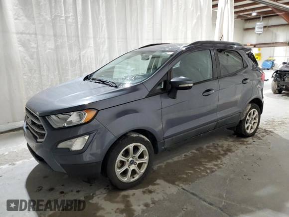 2018 Ford EcoSport SE with VIN MAJ3P1TE0JC211064, listed as a Copart auction lot 52737285 with 97,536 mi miles and Clean Title. Bid and sale history available at carsss.com. Image 1.
