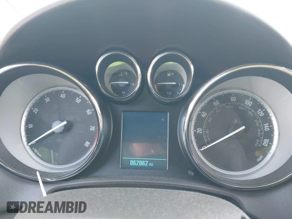 2014 Buick Verano Group with VIN 1G4PS5SK9E4164539, listed as a IAAI auction lot 41879990 with 62,062 mi miles and . Bid and sale history available at DreamBid. Image 7.