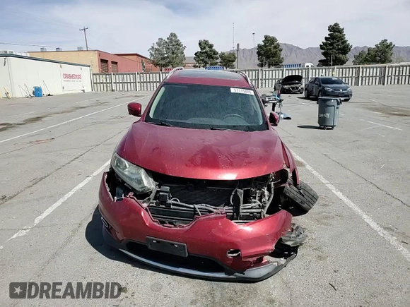 2016 Nissan Rogue SL with VIN 5N1AT2MT1GC730869, listed as a Copart auction lot 51115805 with 128,679 mi miles and Salvage Title. Bid and sale history available at DreamBid. Image 12.