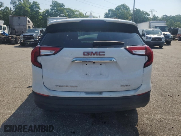 2024 GMC Terrain SLE with VIN 3GKALTEG2RL356229, listed as a Copart auction lot 63212875 with 16,784 mi miles and Salvage title. Bid and sale history available at DreamBid. Image 6.