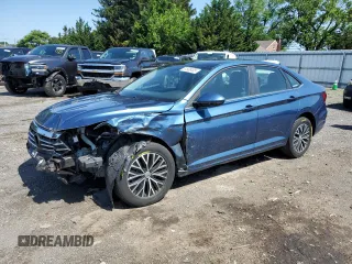2019 Volkswagen Jetta S with VIN 3VWC57BU1KM186443, listed as a Copart auction lot 61530495 with 62,039 mi miles and Salvage title. Bid and sale history available at DreamBid. Image 1.