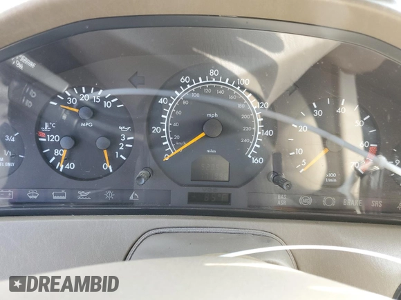 1998 Mercedes-Benz SL 500 with VIN WDBFA67F2WF160146, listed as a Copart auction lot 65653315 with 171,953 mi miles and Clean title. Bid and sale history available at DreamBid. Image 9.