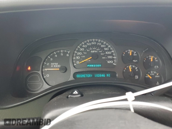 2003 GMC Yukon SLT with VIN 1GKEC13V23J240051, listed as a Copart auction lot 84716154 with 182,646 mi miles and Salvage Title. Bid and sale history available at carsss.com. Image 9.