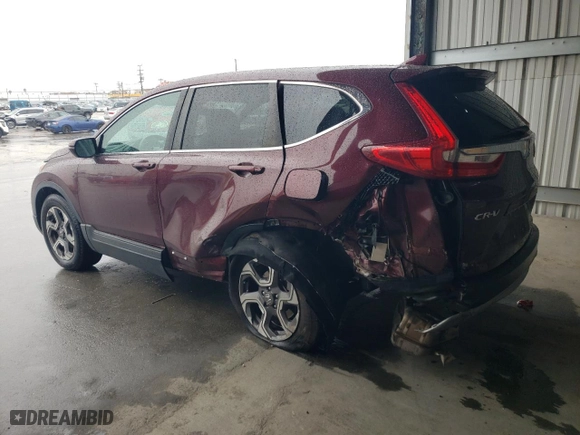 2018 Honda CR-V EX-L with VIN 7FARW1H88JE051646, listed as a Copart auction lot 48181585 with 62,594 mi miles and Salvage Title. Bid and sale history available at carsss.com. Image 2.