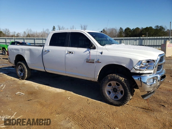 2015 Ram 2500 SLT with VIN 3C6UR5JL6FG637449, listed as a Copart auction lot 41370465 with 201,807 mi miles and Salvage Title. Bid and sale history available at carsss.com. Image 4.