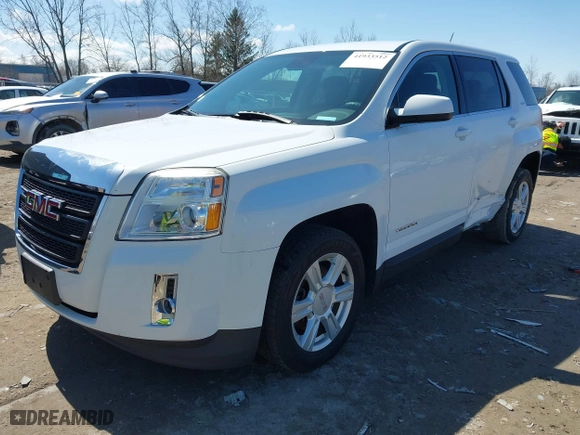 2014 GMC Terrain SLE with VIN 2GKALMEK9E6291839, listed as a IAAI auction lot 41933512 with 127,834 mi miles. Bid and sale history available at carsss.com. Image 18.