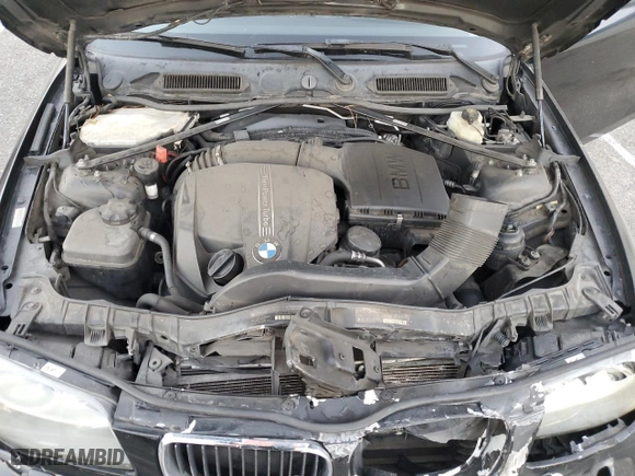 2011 BMW 1 Series 135i with VIN WBAUC9C59BVM10741, listed as a Copart auction lot 79583304 with 128,300 mi miles and Salvage Title. Bid and sale history available at carsss.com. Image 11.