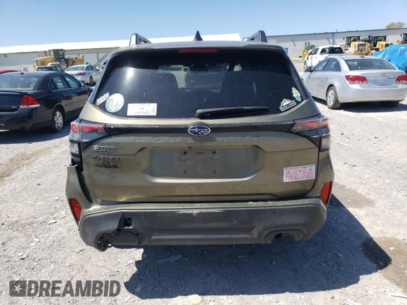2025 Subaru Forester Premium с VIN JF2SLDBC4SH406965, выставлен на аукционе Copart как лот 53324995 с пробегом 8 341 миль миль и Списание • Salvage title. История ставок и продаж доступна на DreamBid. Изображение 6.