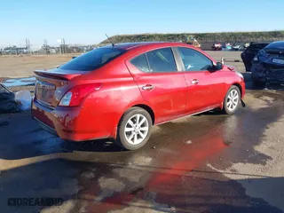 2017 Nissan Versa Sedan SV with VIN 3N1CN7AP2HL808080, listed as a IAAI auction lot 41422779 with 188,334 mi miles. Bid and sale history available at carsss.com. Image 4.