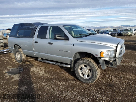 2003 Dodge Ram 2500 ST with VIN 3D7KU28C23G851469, listed as a Copart auction lot 83885664 with 262,287 mi miles and Clean Title. Bid and sale history available at carsss.com. Image 4.