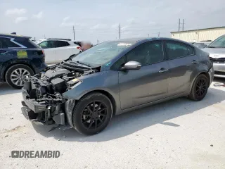 2016 Kia Forte LX with VIN KNAFX4A66G5502084, listed as a Copart auction lot 51177825 with 118,086 mi miles and Salvage Title. Bid and sale history available at carsss.com. Image 1.