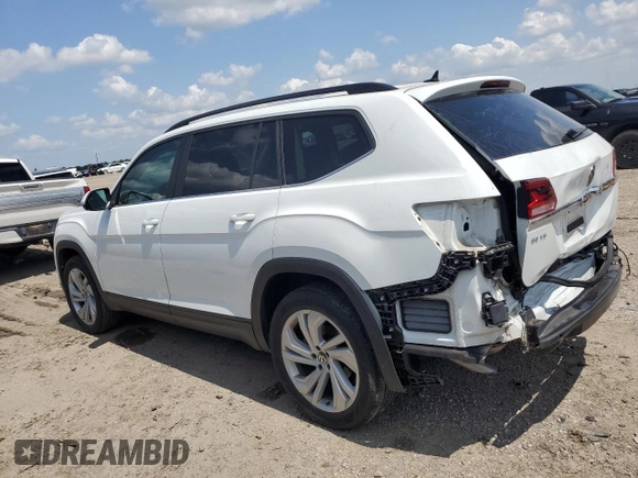 2021 Volkswagen Atlas SE с VIN 1V2JR2CAXMC595145, выставлен на аукционе Copart как лот 56428185 с пробегом 26 913 миль миль и Списание • Salvage title. История ставок и продаж доступна на DreamBid. Изображение 2.