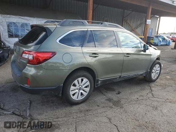 2015 Subaru Outback Premium with VIN 4S4BSBHC0F3311735, listed as a Copart auction lot 57499575 with 133,256 mi miles and Salvage title. Bid and sale history available at DreamBid. Image 3.