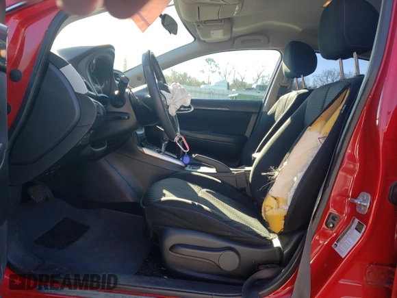 2017 Nissan Sentra SR with VIN 3N1AB7AP6HY260068, listed as a Copart auction lot 47609675 with 73,911 mi miles and Salvage Title. Bid and sale history available at DreamBid. Image 7.