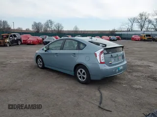 2014 Toyota Prius Four with VIN JTDKN3DU7E1752501, listed as a IAAI auction lot 41833673 with 97,001 mi miles. Bid and sale history available at carsss.com. Image 3.