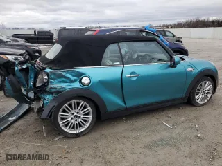 2017 MINI Convertible Cooper S with VIN WMWWG9C34H3C82363, listed as a Copart auction lot 47818655 with 99,405 mi miles and Salvage Title. Bid and sale history available at carsss.com. Image 3.