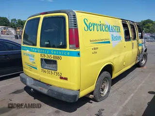 2001 GMC Savana z VIN 1GTHG39R011142555, wystawiony jako IAAI lot #40275527 z przebiegiem Nie podano mil oraz . Historia ofert i sprzedaży dostępna na DreamBid. Obrazek 4.