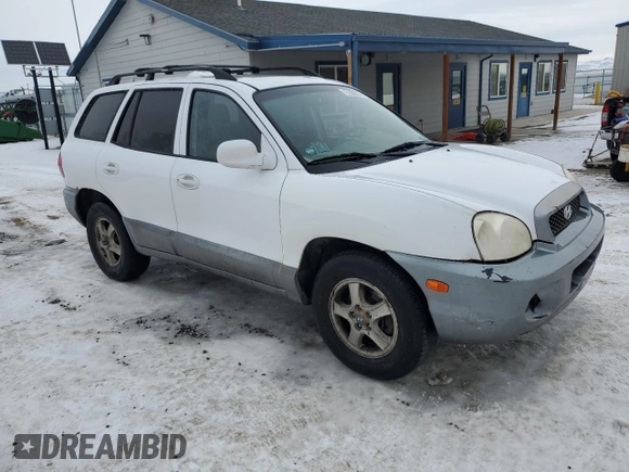 2004 Hyundai Santa Fe GLS with VIN KM8SC73E54U680889, listed as a Copart auction lot 89217185 with 0 mi miles and Clean Title. Bid and sale history available at carsss.com. Image 4.