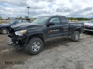 2021 Toyota Tacoma SR with VIN 3TYSX5EN9MT009308, listed as a Copart auction lot 55498255 with 58,548 mi miles and Salvage title. Bid and sale history available at DreamBid. Image 1.
