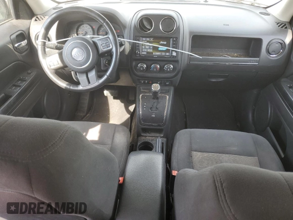 2017 Jeep Patriot Latitude with VIN 1C4NJPFB2HD102814, listed as a Copart auction lot 48924295 with 166,106 mi miles and Salvage Title. Bid and sale history available at DreamBid. Image 8.