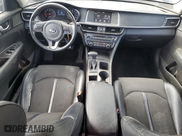 2018 Kia Optima LX with VIN 5XXGT4L33JG231140, listed as a Copart auction lot 55649125 with 110,102 mi miles and Clean Title. Bid and sale history available at carsss.com. Image 8.