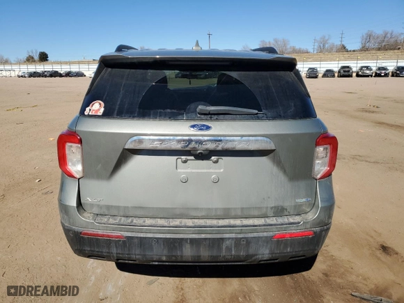 2020 Ford Explorer XLT with VIN 1FMSK8DH6LGB17283, listed as a Copart auction lot 47404845 with NaN miles and Salvage Title. Bid and sale history available at carsss.com. Image 6.