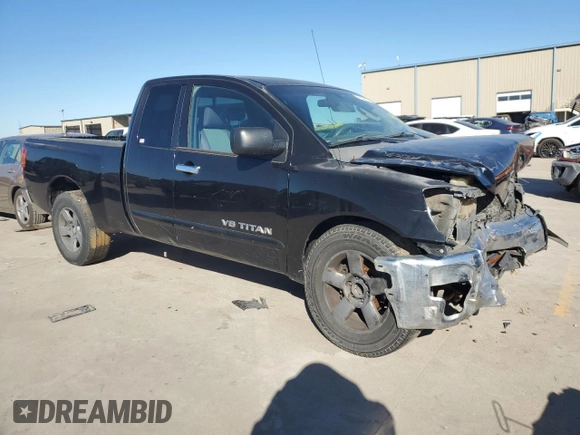 2006 Nissan Titan XE with VIN 1N6BA06A26N570161, listed as a Copart auction lot 85546414 with Not provided miles and Salvage title. Bid and sale history available at DreamBid. Image 4.