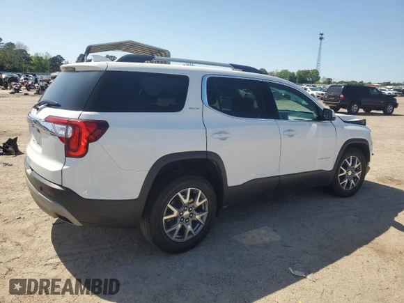 2021 GMC Acadia SLT with VIN 1GKKNMLS1MZ223152, listed as a Copart auction lot 52554665 with 61,924 mi miles and Salvage title. Bid and sale history available at DreamBid. Image 3.