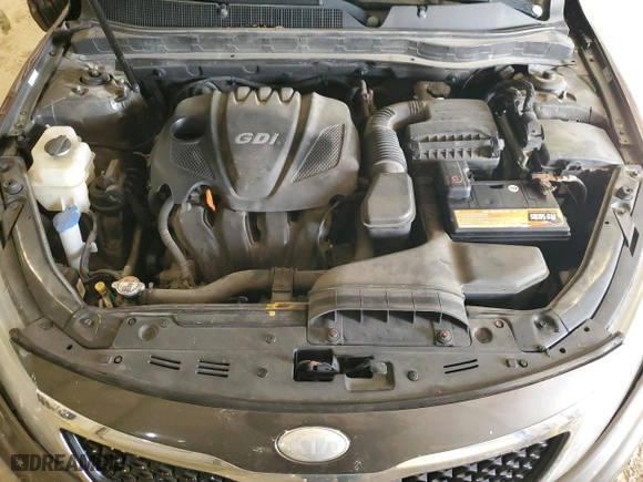 2013 Kia Optima LX with VIN 5XXGM4A71DG223934, listed as a Copart auction lot 47485565 with 161,585 mi miles and Salvage Title. Bid and sale history available at carsss.com. Image 12.