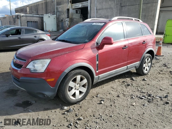 2012 Chevrolet Captiva Sport LS with VIN 3GNAL2EK7CS649588, listed as a Copart auction lot 74659764 with 171,276 mi miles and Salvage Title. Bid and sale history available at DreamBid. Image 1.