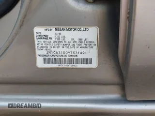 2000 Nissan Maxima GXE z VIN JN1CA31D0YT531421, wystawiony jako IAAI lot #42197398 z przebiegiem Nie podano mil oraz . Historia ofert i sprzedaży dostępna na DreamBid. Obrazek 9.