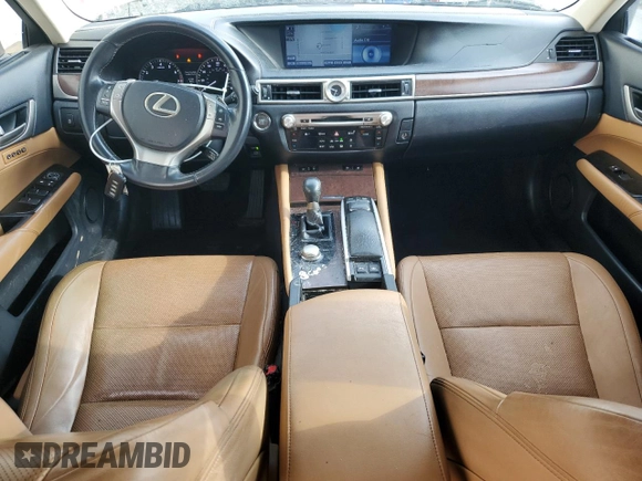 2013 Lexus GS 350 with VIN JTHBE1BL9D5027048, listed as a Copart auction lot 50724335 with 118,069 mi miles and Salvage title. Bid and sale history available at DreamBid. Image 8.