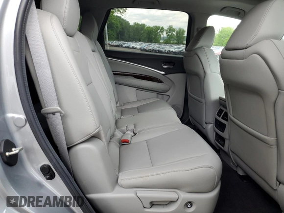 2019 Acura MDX with VIN 5J8YD4H33KL037219, listed as a Copart auction lot 58569505 with 28,215 mi miles and Salvage title. Bid and sale history available at DreamBid. Image 11.