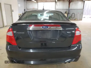 2011 Ford Fusion SEL with VIN 3FAHP0JA6BR254911, listed as a Copart auction lot 49721365 with 135,606 mi miles and Salvage Title. Bid and sale history available at DreamBid. Image 6.