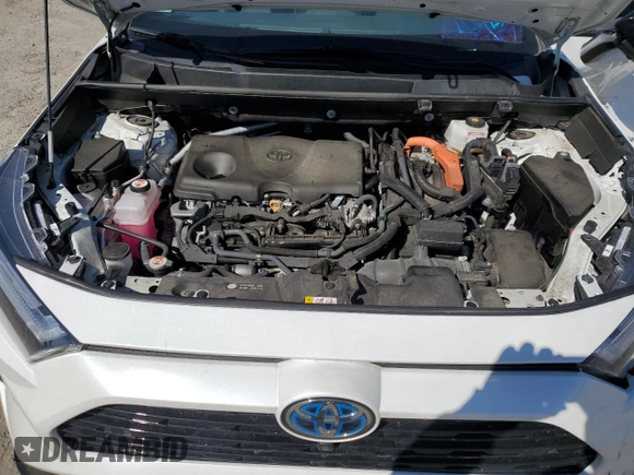 2022 Toyota RAV4 Hybrid XSE with VIN 4T3E6RFV5NU080667, listed as a Copart auction lot 53022975 with 72,721 mi miles and Salvage title. Bid and sale history available at DreamBid. Image 12.
