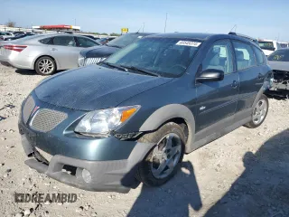 2008 Pontiac Vibe with VIN 5Y2SL658X8Z404884, listed as a Copart auction lot 68549374 with 147,957 mi miles and Salvage Title. Bid and sale history available at carsss.com. Image 1.