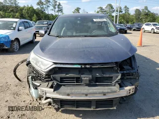2017 Honda CR-V EX-L with VIN 7FARW1H84HE000445, listed as a Copart auction lot 52478965 with 155,412 mi miles and Salvage Title. Bid and sale history available at carsss.com. Image 5.