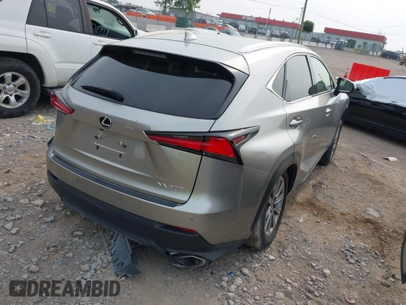 2020 Lexus NX 300 with VIN JTJDARBZ9L2171222, listed as a IAAI auction lot 42468707 with 58,733 mi miles and . Bid and sale history available at DreamBid. Image 4.