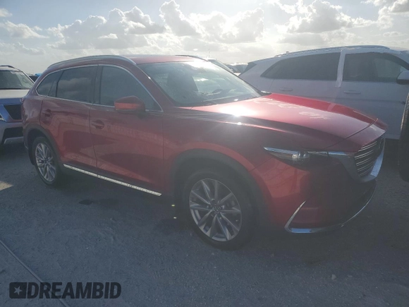 2022 Mazda CX-9 Grand Touring with VIN JM3TCBDY9N0627309, listed as a Copart auction lot 74171184 with 0 mi miles and Salvage Title. Bid and sale history available at carsss.com. Image 4.