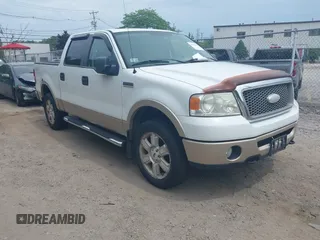 2007 Ford F-150 XLT with VIN 1FTPW14557FA22950, listed as a IAAI auction lot 42766479 with 293,351 mi miles and . Bid and sale history available at DreamBid. Image 1.