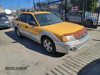 2003 Subaru Baja Special Sports с VIN 4S4BT62CX37111205, выставлен на аукционе Copart как лот 79582764 с пробегом 240 636 миль миль и Чистый • Clean title. История ставок и продаж доступна на DreamBid. Изображение 1.