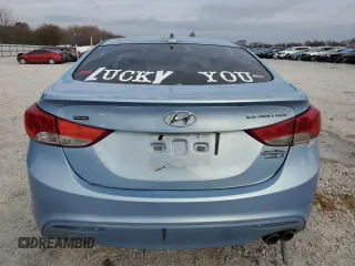 2013 Hyundai Elantra Coupe SE with VIN KMHDH6AE0DU008231, listed as a Copart auction lot 81969174 with 139,254 mi miles and Salvage Title. Bid and sale history available at carsss.com. Image 6.