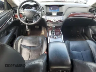 2013 Infiniti M37 with VIN JN1BY1AP7DM511726, listed as a Copart auction lot 68350934 with 181,573 mi miles and Salvage Title. Bid and sale history available at carsss.com. Image 8.