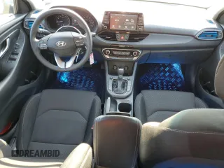 2018 Hyundai Elantra GT with VIN KMHH35LE3JU027374, listed as a Copart auction lot 74968514 with 96,186 mi miles and Salvage Title. Bid and sale history available at carsss.com. Image 8.