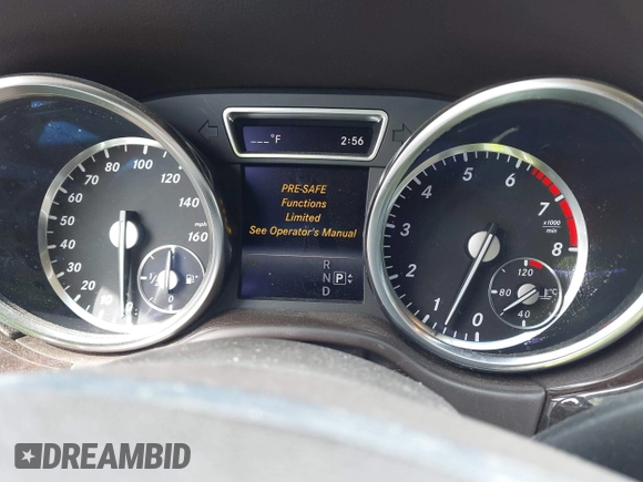2015 Mercedes-Benz M 350 with VIN 4JGDA5JB5FA500990, listed as a IAAI auction lot 41738851 with 107,749 mi miles and . Bid and sale history available at DreamBid. Image 7.