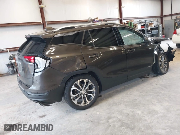 2020 GMC Terrain SLT with VIN 3GKALPEX5LL219445, listed as a IAAI auction lot 42165543 with 57,652 mi miles and . Bid and sale history available at DreamBid. Image 4.