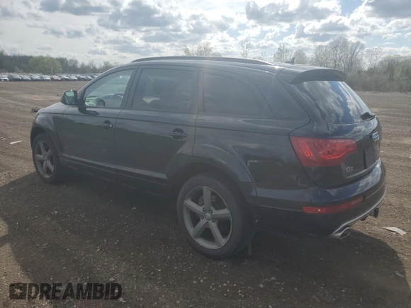 2015 Audi Q7 Premium Plus with VIN WA1LMAFE9FD018132, listed as a Copart auction lot 54209495 with 212,514 mi miles and Clean title. Bid and sale history available at DreamBid. Image 2.