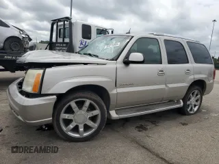 2005 Cadillac Escalade with VIN 1GYEK63N95R217702, listed as a Copart auction lot 63276085 with 249,965 mi miles and Salvage title. Bid and sale history available at DreamBid. Image 1.